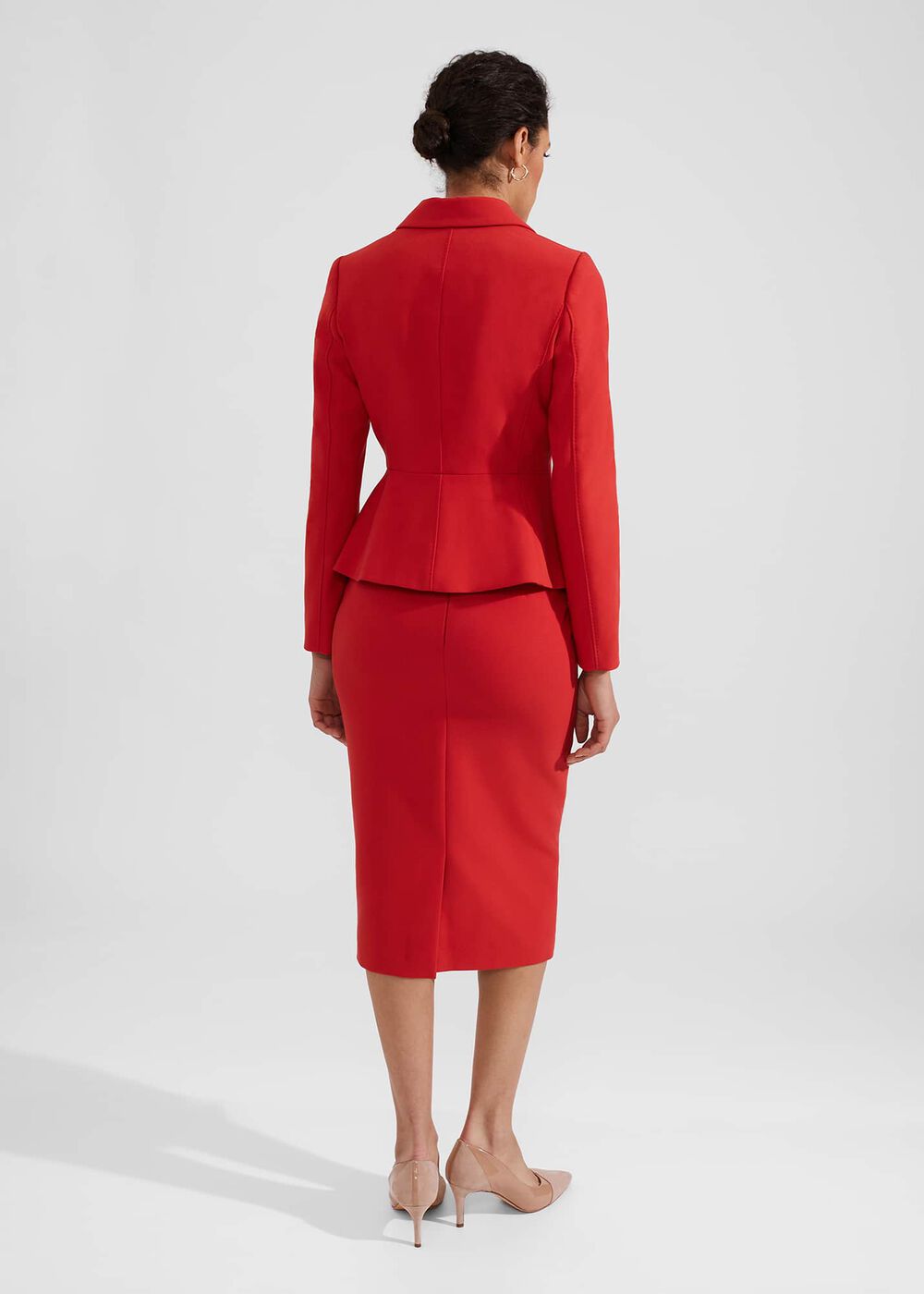 Brielle Skirt, Cherry Red, hi-res