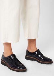 Chelsey Lace Up, Navy, hi-res