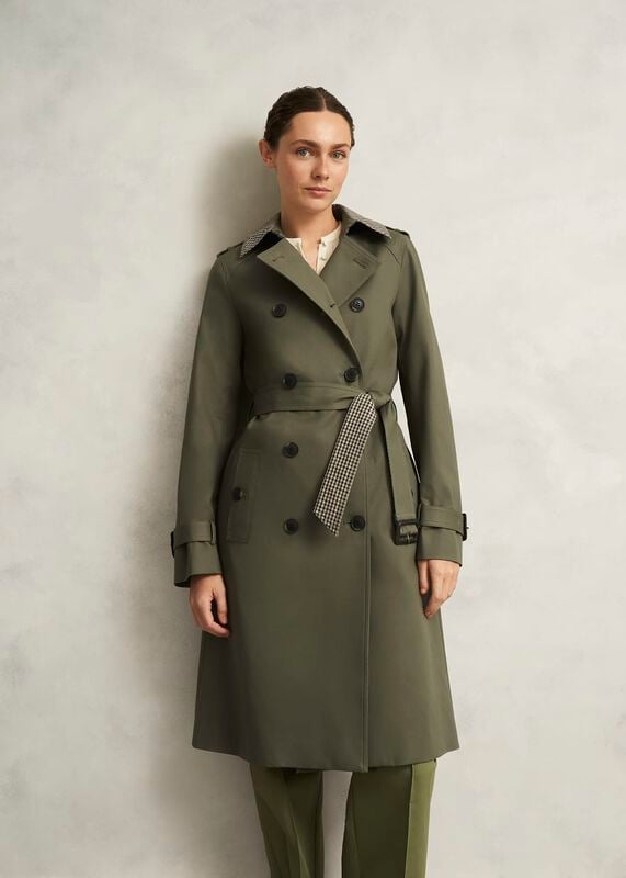 Etty Shower Resistant Trench Coat