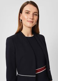 Alexandra Jacket, Navy Ivory, hi-res