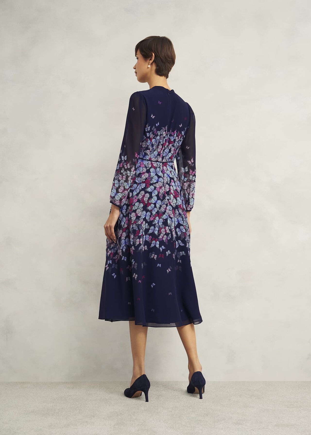 Aurora Dress, Midnight Multi, hi-res