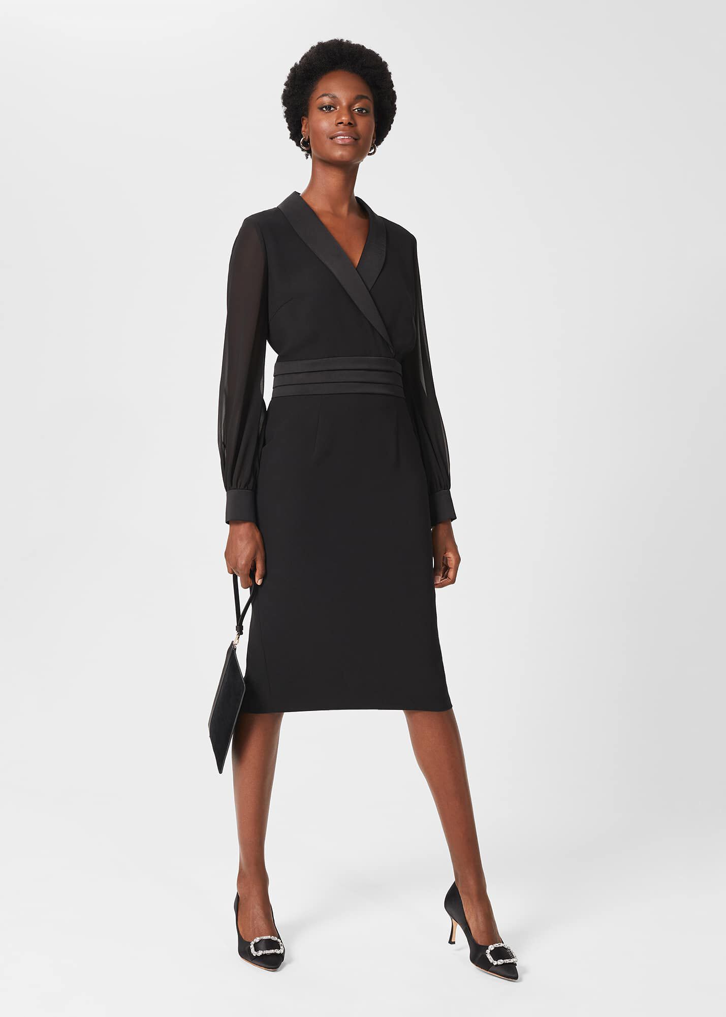 Hobbs lana store tux dress