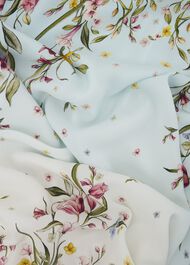 Belmond Silk Floral Ombre Dress, Cream Multi, hi-res