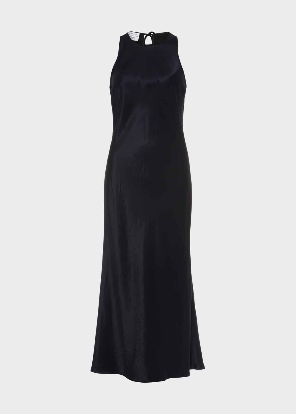 Ponsonby Satin Midi Dress, Hobbs Navy, hi-res