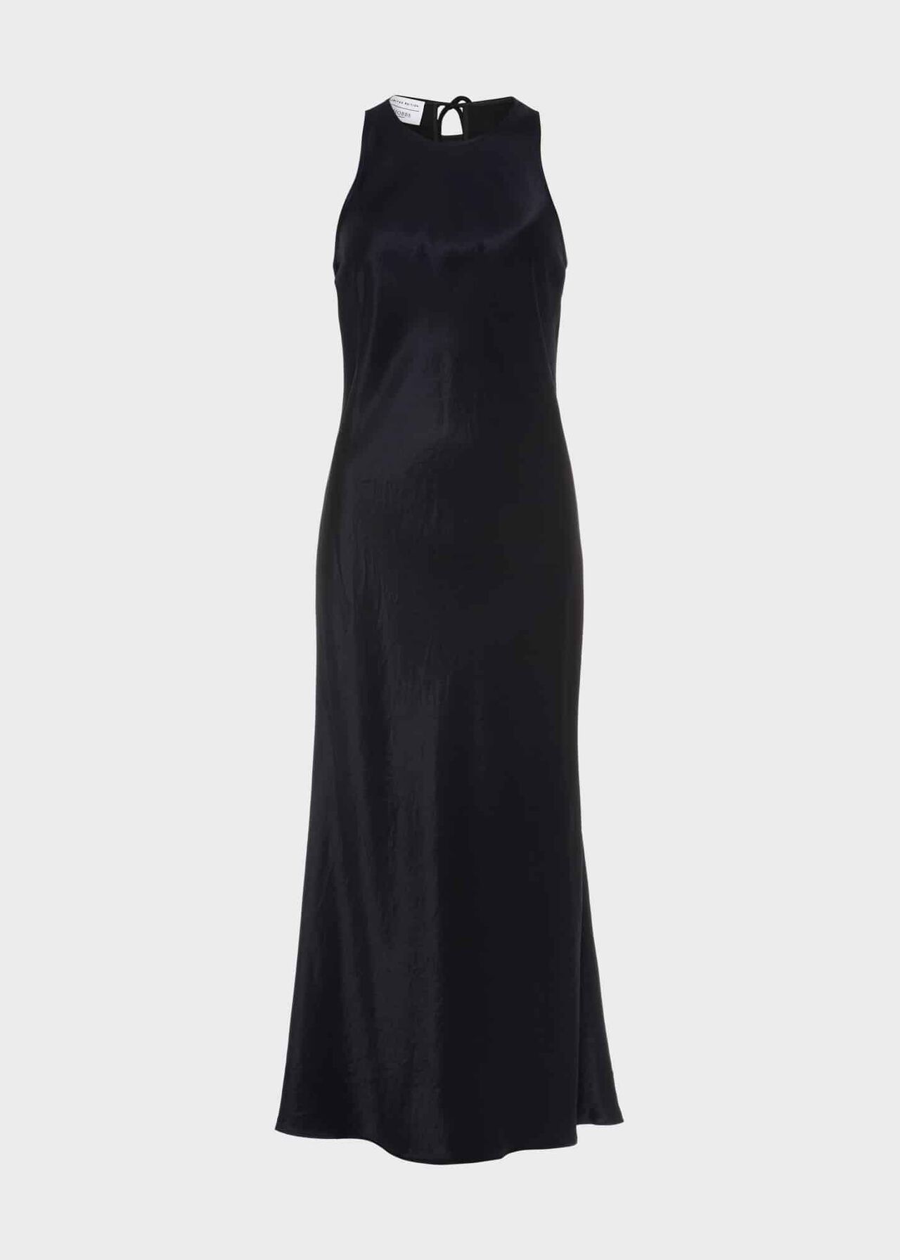 Ponsonby Satin Midi Dress, Hobbs Navy, hi-res