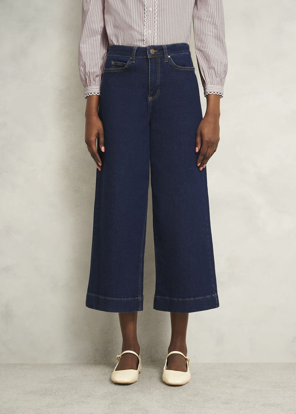 Brinley Crop Jeans, Indigo, hi-res