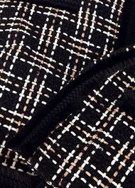 Alexis Tweed Jacket, Black Ivory, hi-res