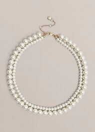 Lalena Necklace, Ivory, hi-res