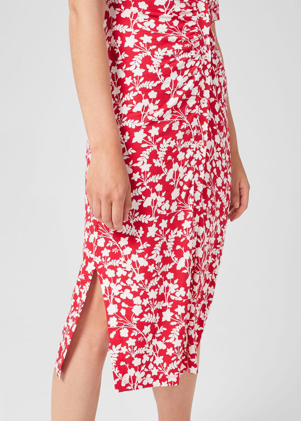 Hatty Dress, Red Ivory, hi-res