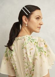 Andie Hair Clips, Ivory, hi-res