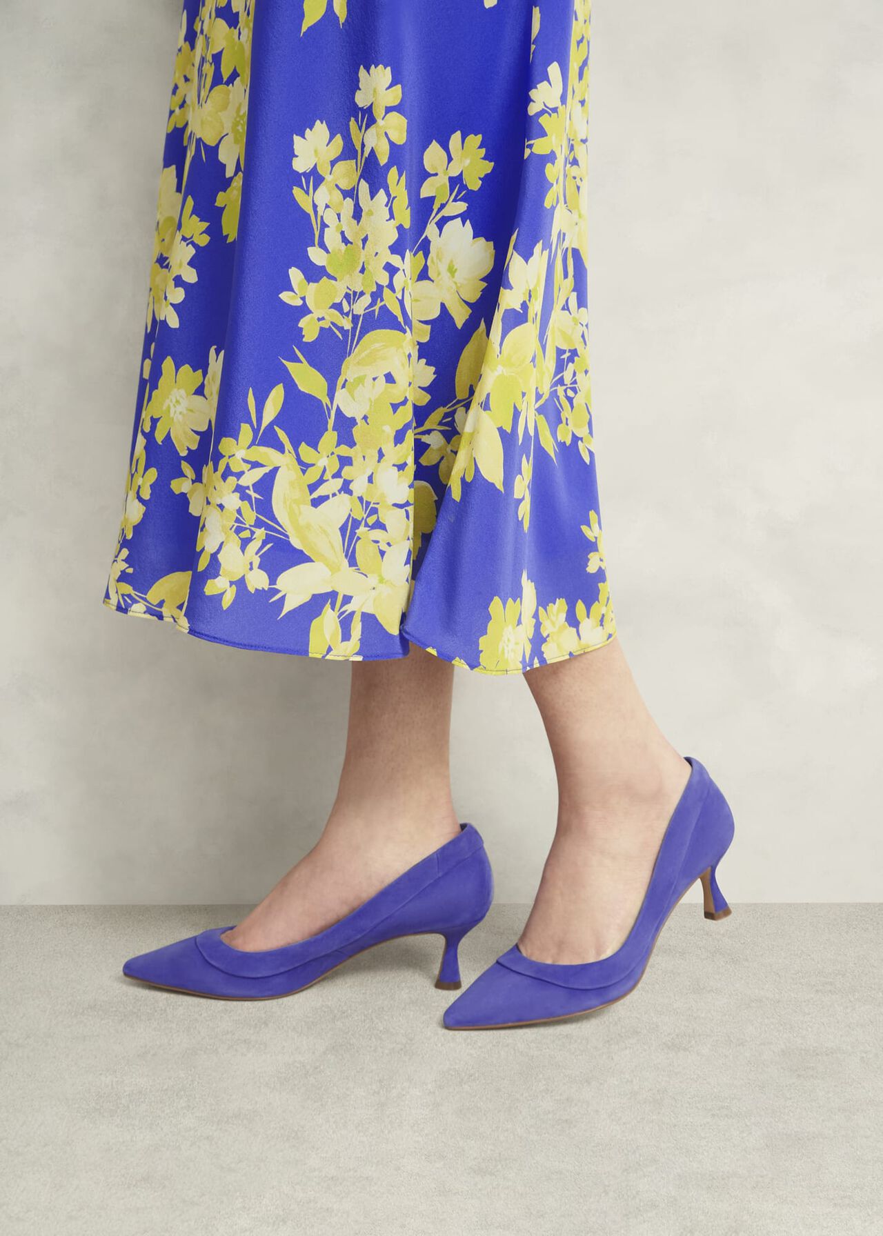 Faye Suede Courts, Allium Blue, hi-res