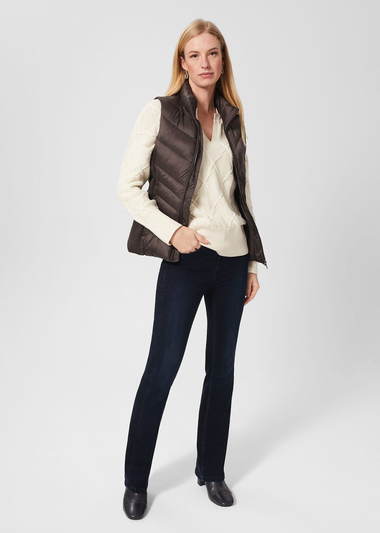 Neava Gilet, Mink, hi-res