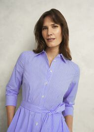 Harlow Dress, Blue Ivory, hi-res