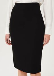 Alva Pencil Skirt, Black, hi-res