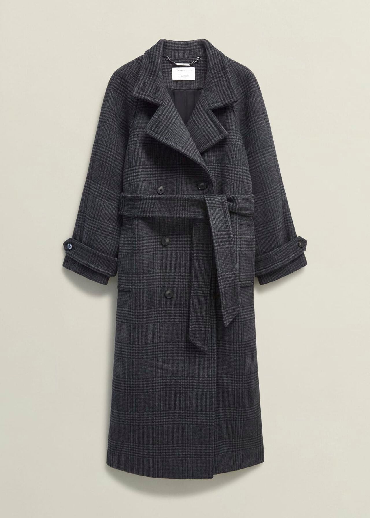 Peckworth Coat With Wool, Grey Multi, hi-res