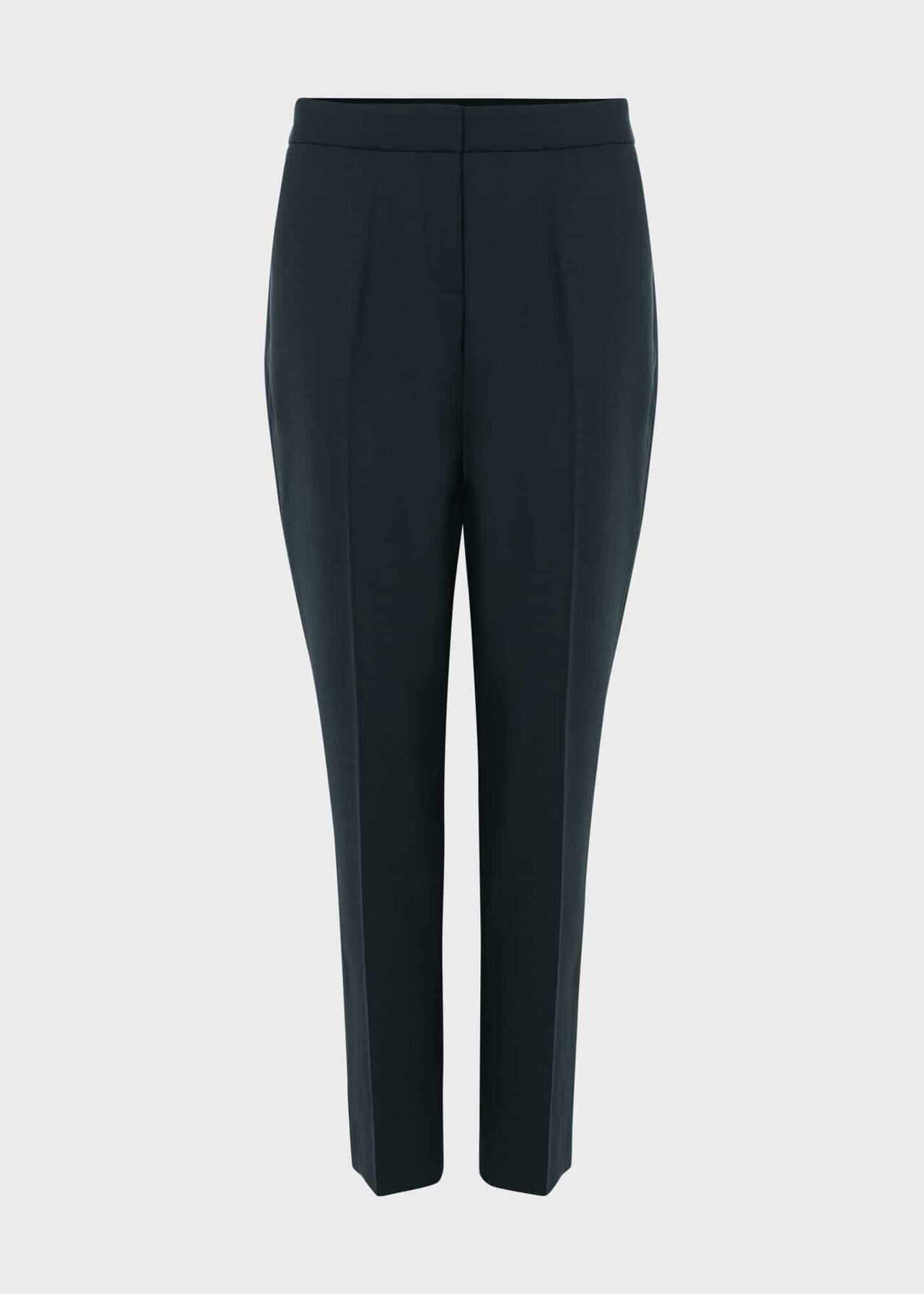 Petite Gael Wool Blend Pants, Deep Pine Green, hi-res