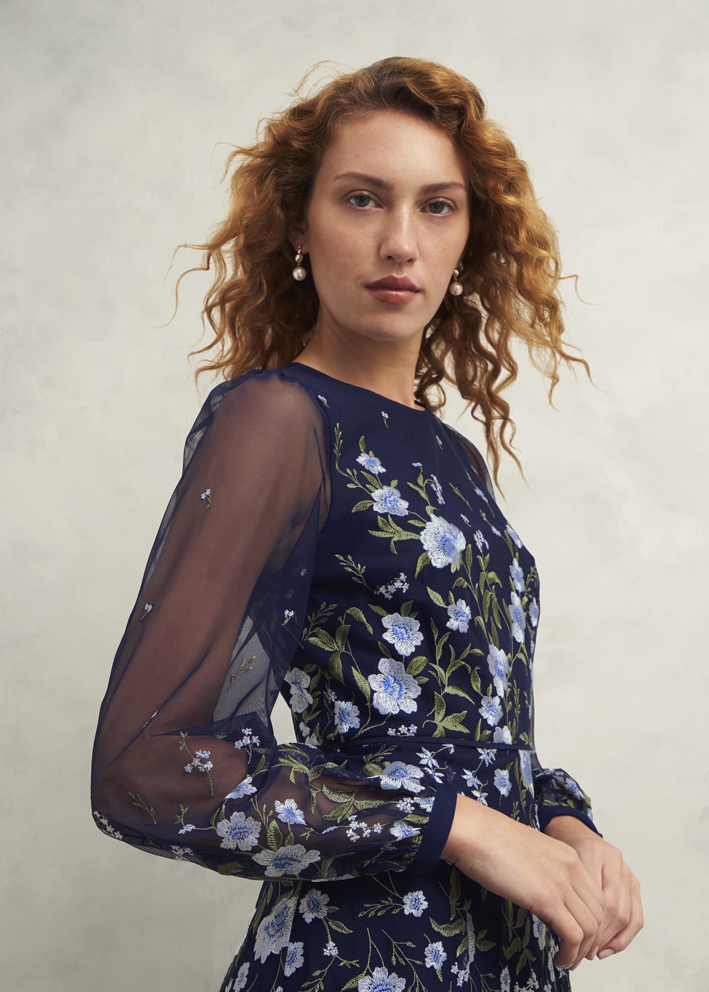 入荷now 口コミ Lois Embroidered Dress | Hobbs US | Suit Formal Dress