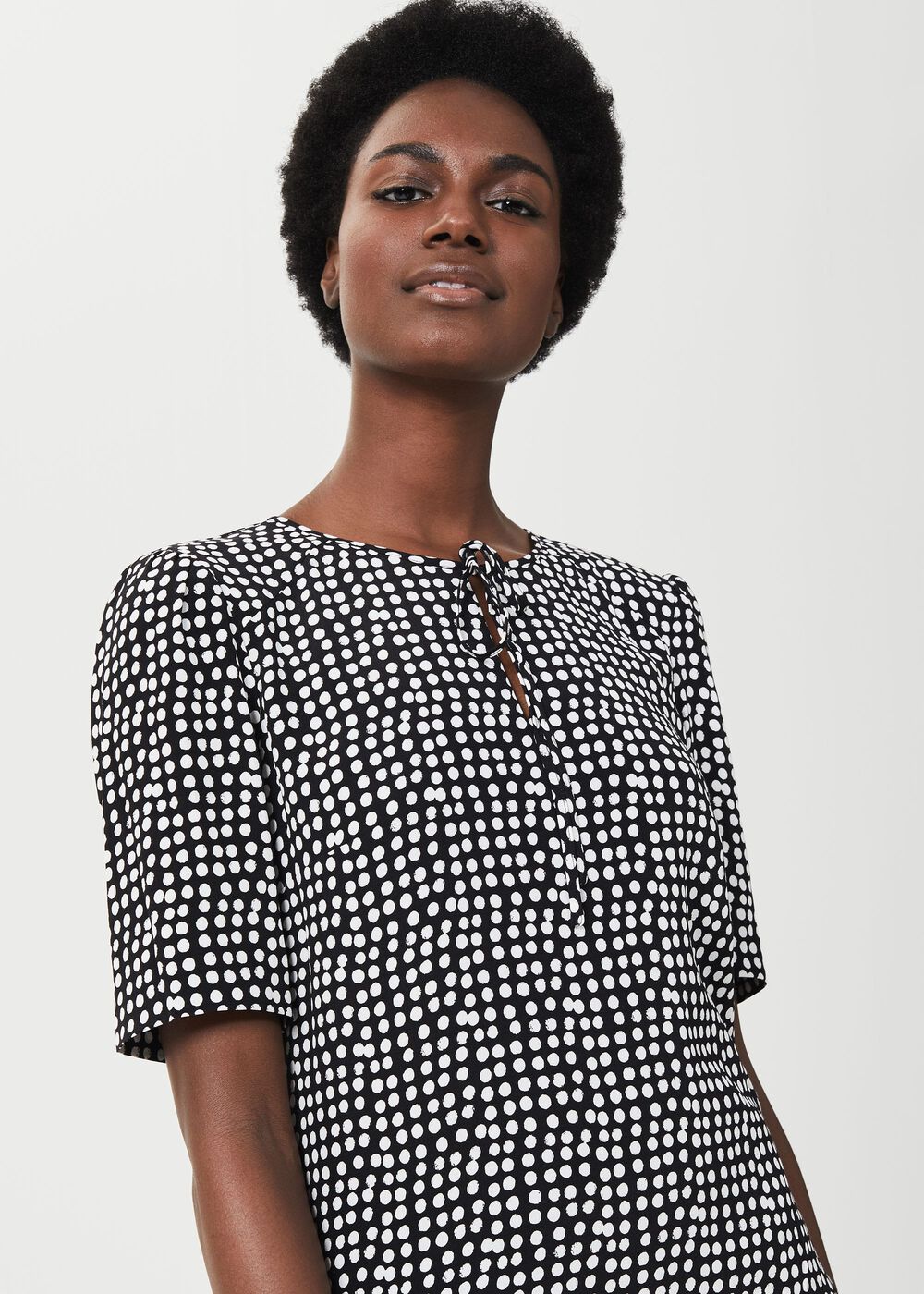 Tamara Dress, Black Ivory, hi-res