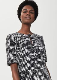 Tamara Dress, Black Ivory, hi-res