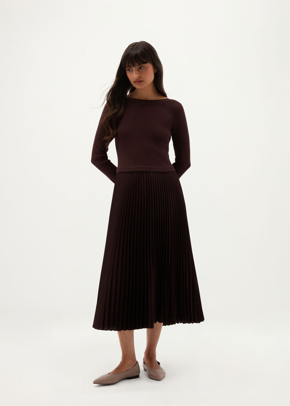Petite Lucinda Knitted Dress