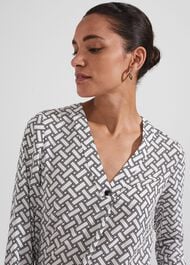 Nelle Top, Ivory Black, hi-res
