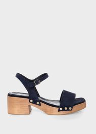 Emilia Clog, Navy, hi-res