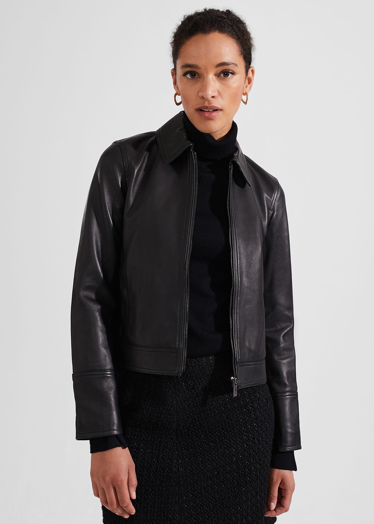 Hobbs yasmine new arrivals leather jacket