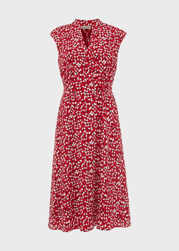 Isabelle Printed Midi Dress