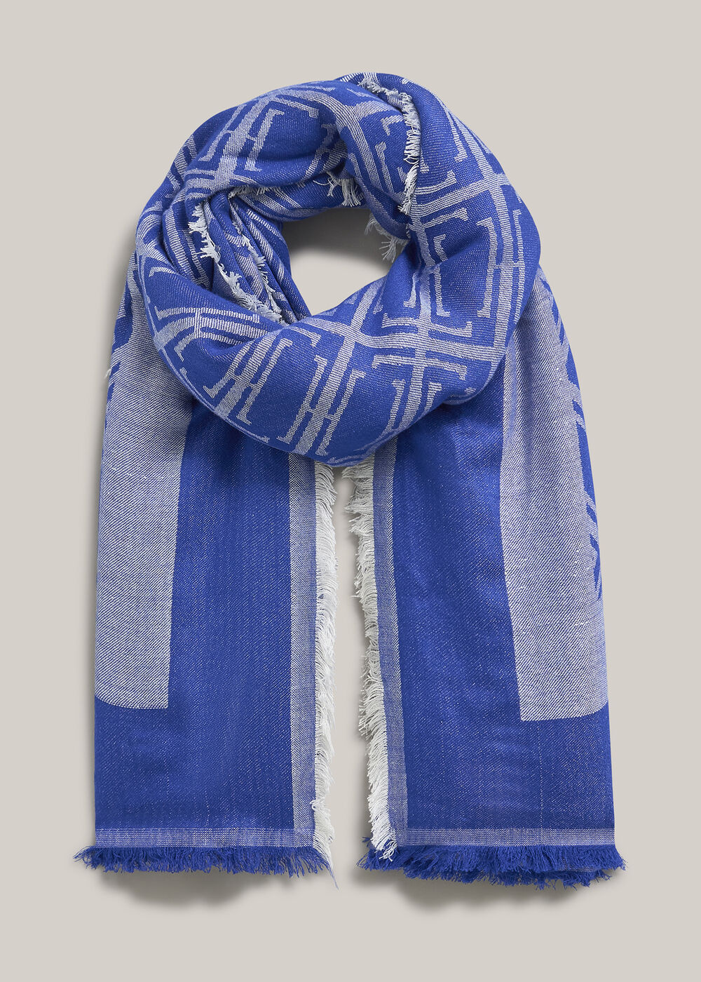 Mora Scarf, Blue Ivory, hi-res