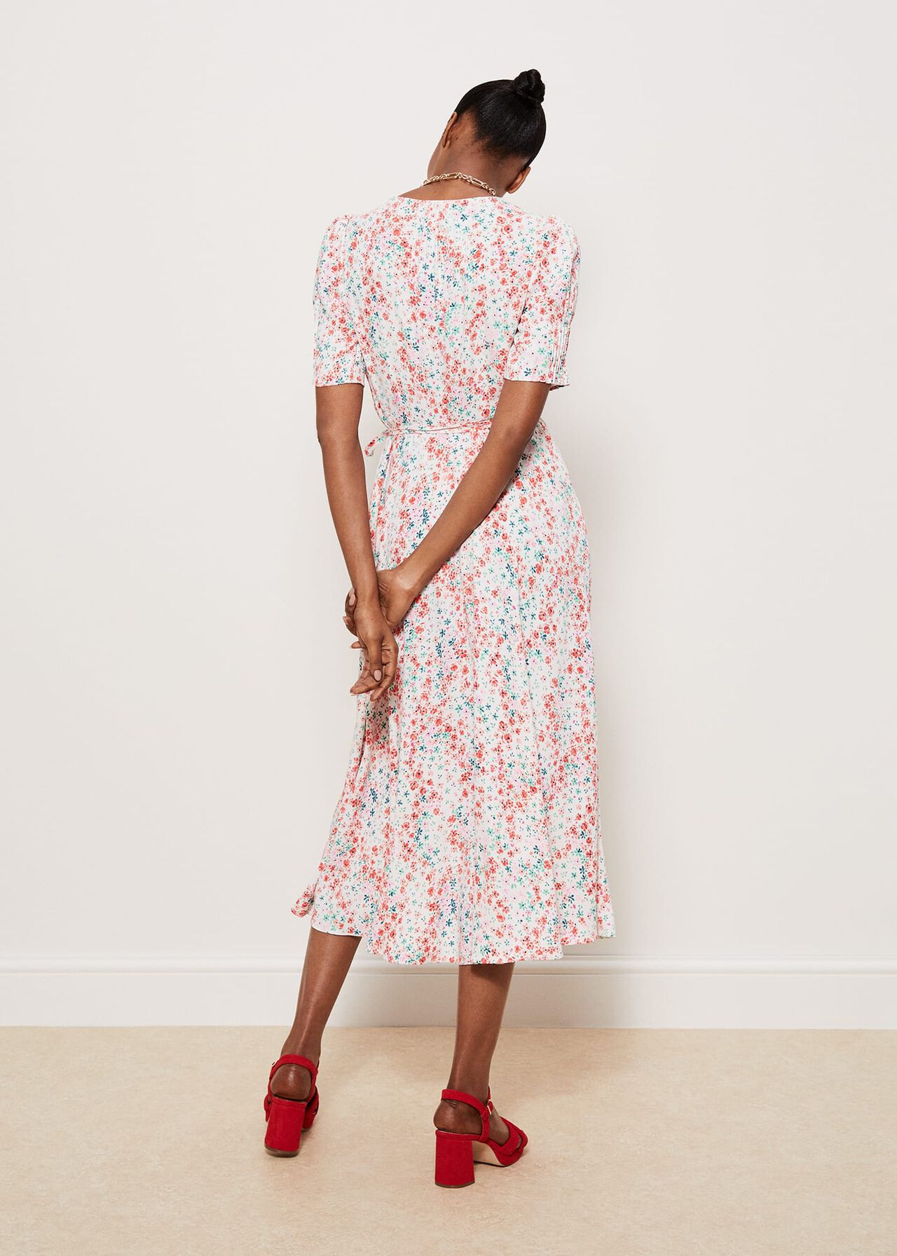 Bertie Dress, Ivory Multi, hi-res