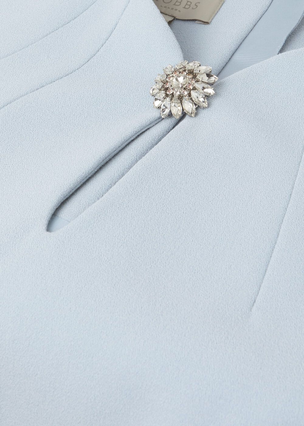 Ana Crepe Shift Dress, Celeste Blue, hi-res