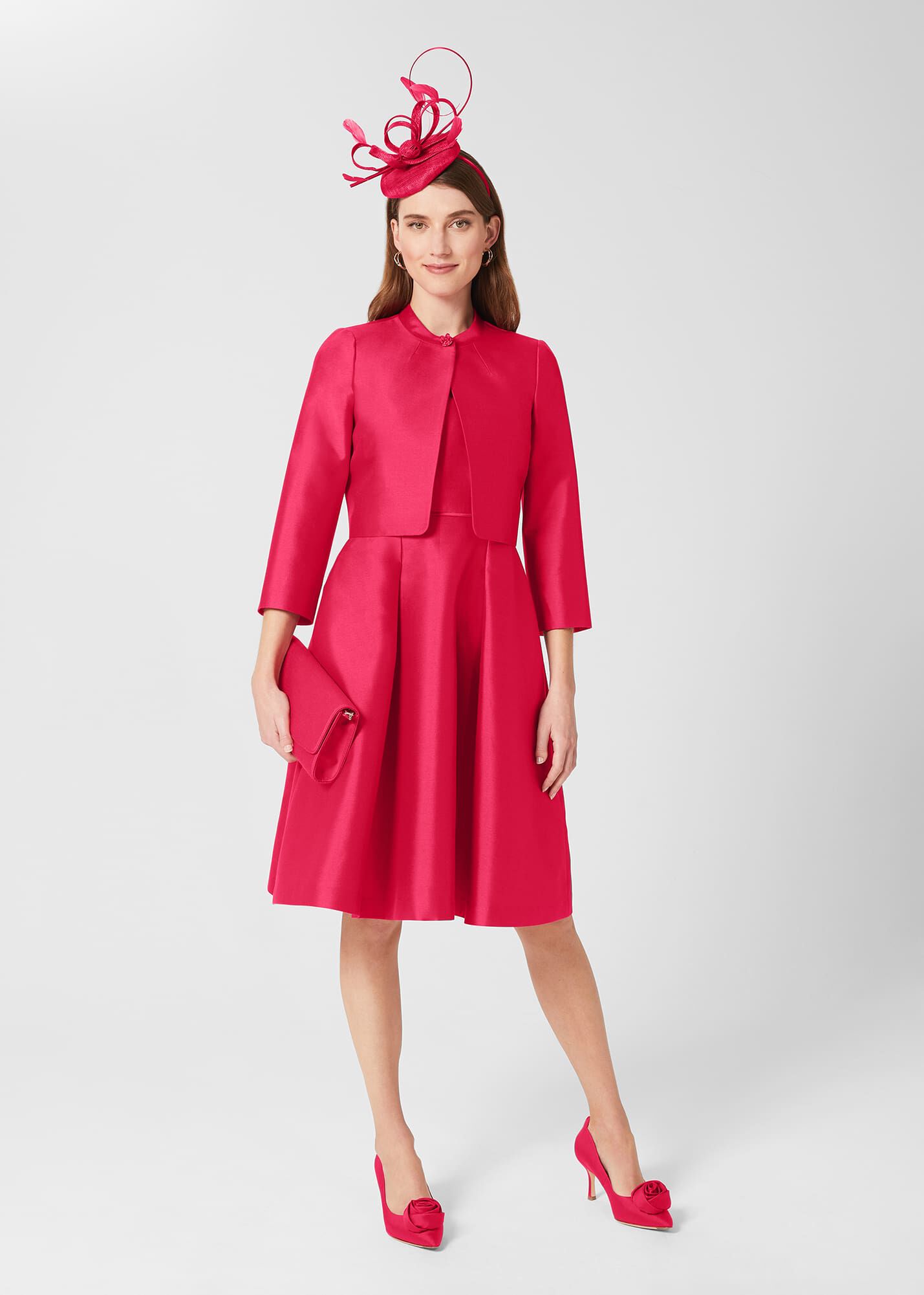 Julietta Silk Blend Jacket Hobbs UK