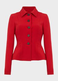 Beatrix Sculpting Jacket, Scarlet Red, hi-res