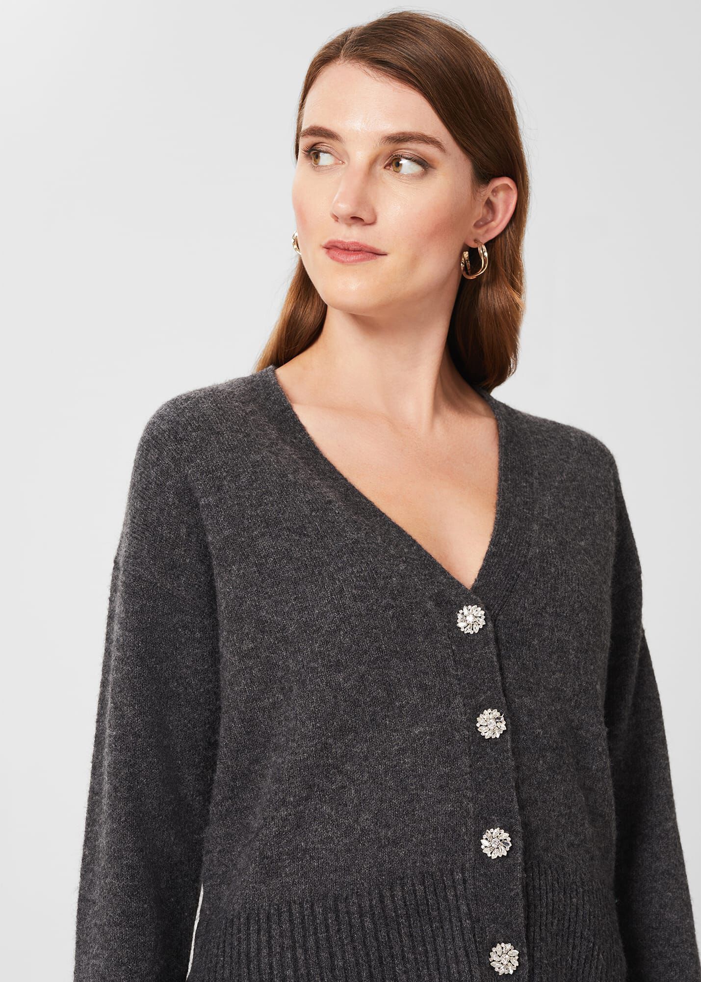 人気新品 Florence Gem Cardigan with Alpaca | Hobbs US | トップス