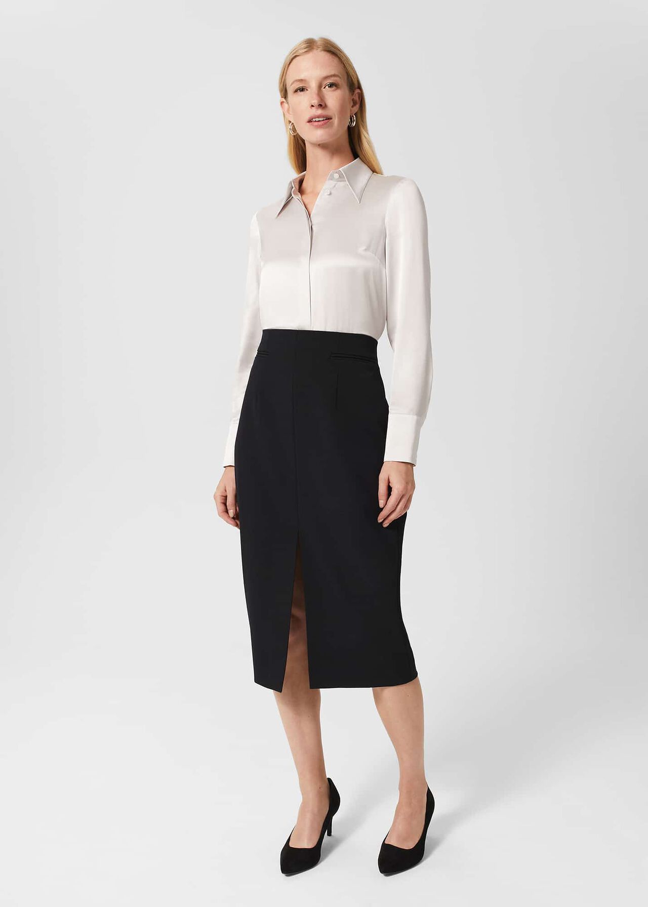 Clarice Skirt, Black, hi-res
