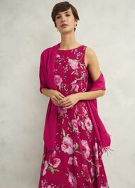 Matilda Scarf, Zinnia Pink, hi-res