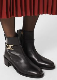 Rosaleen Ankle Boot, Black, hi-res