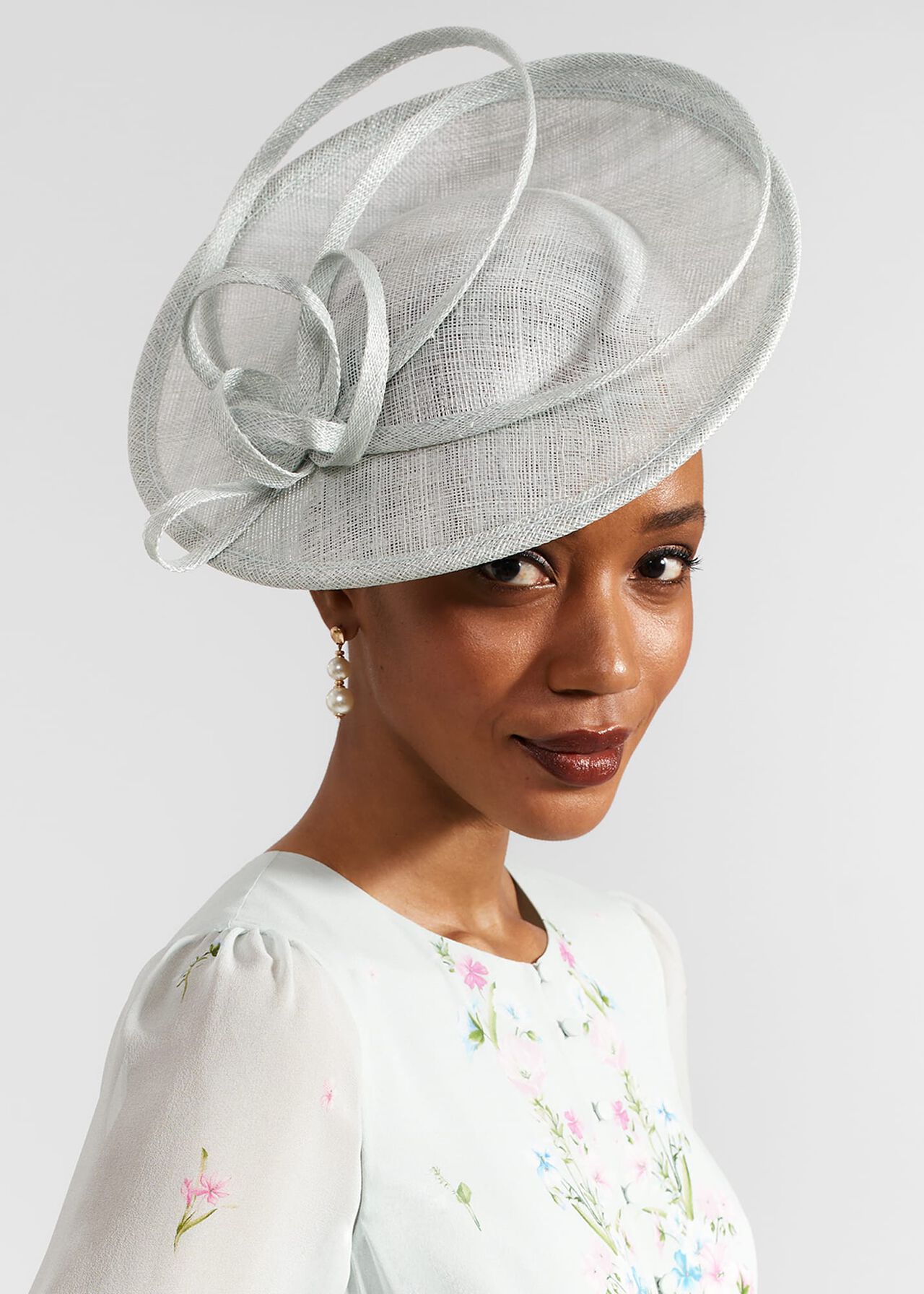 Shona Fascinator, Sage Green, hi-res