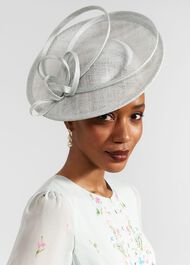 Shona Fascinator, Sage Green, hi-res