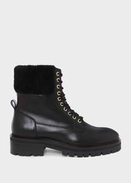 Dani Ankle Boot, Black, hi-res