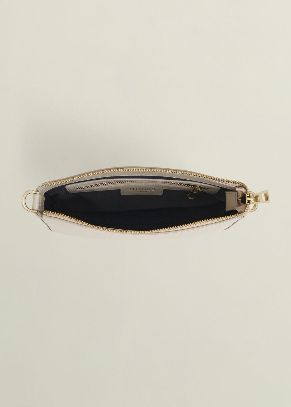 Briella Leather Bag, Light Beige, hi-res