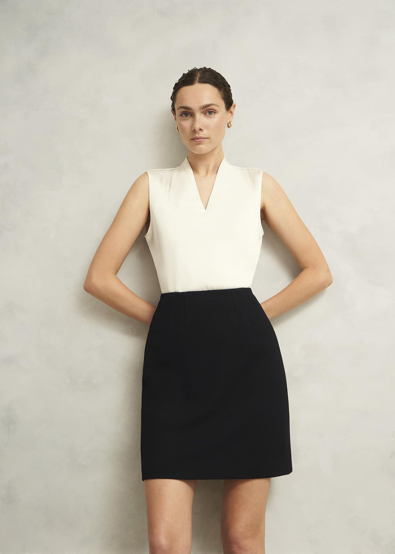 Mia Aline Skirt, Black, hi-res