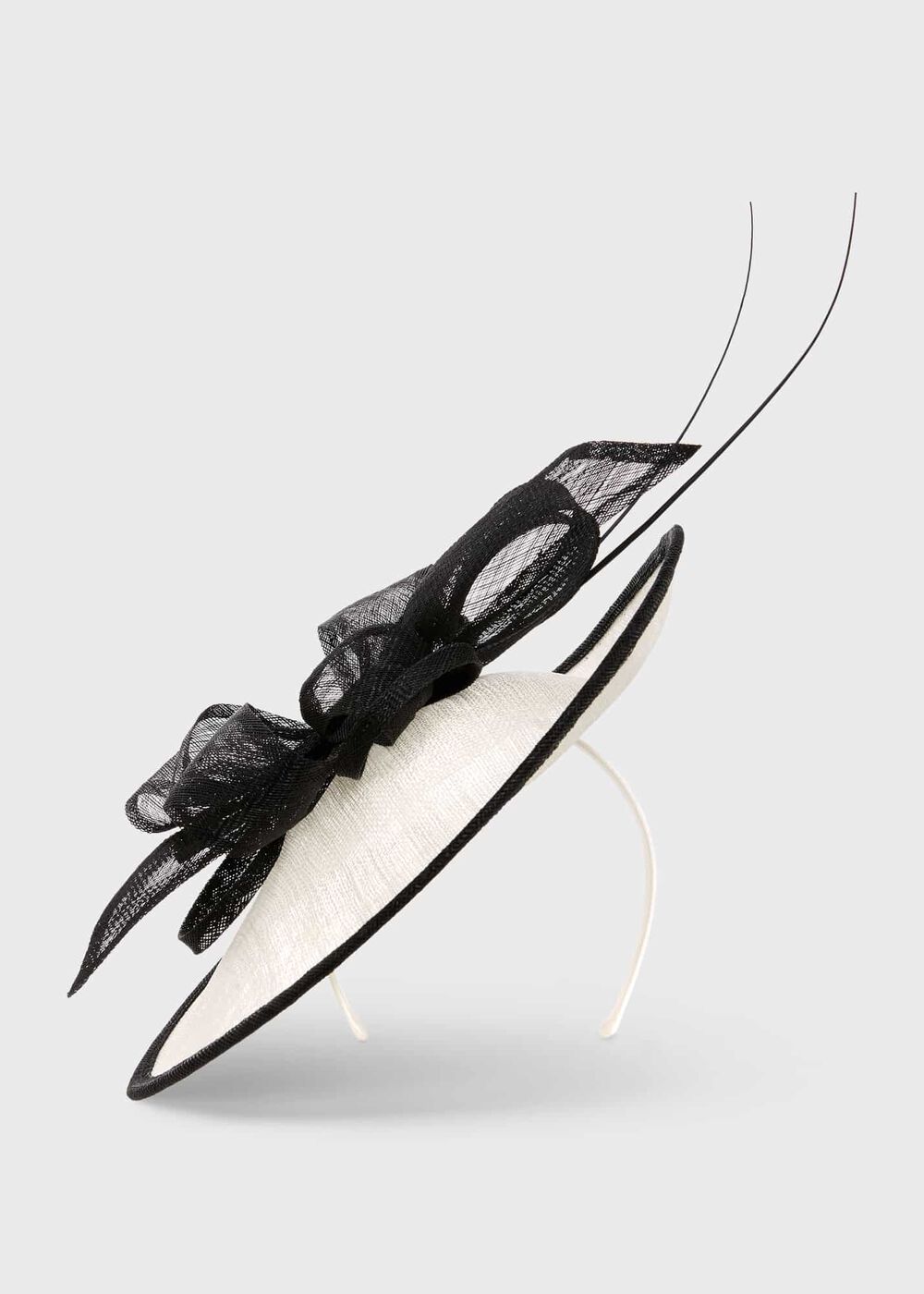 Chloe Fascinator, Buttercream, hi-res