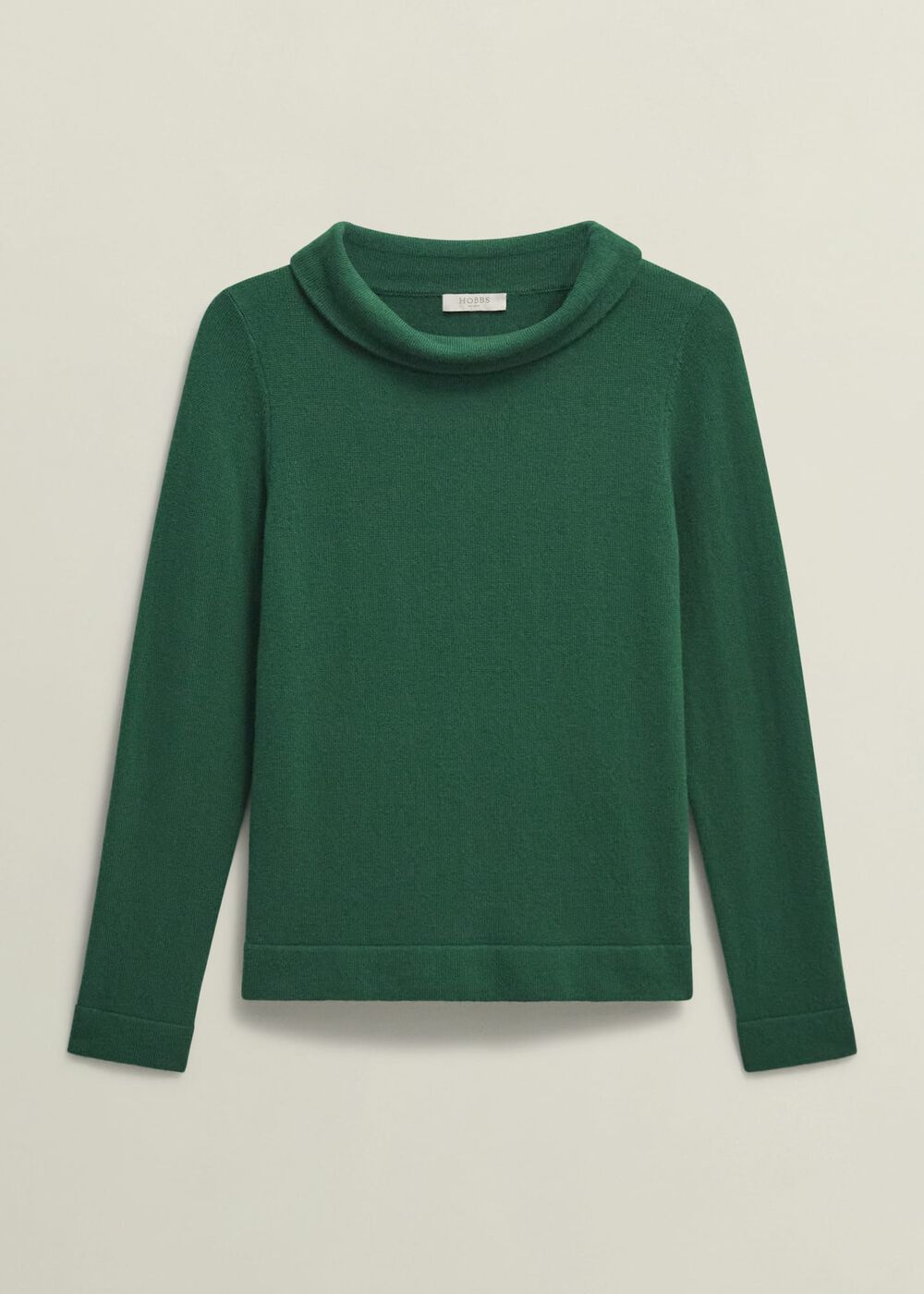 Audrey Wool Cashmere Sweater, Agate Green, hi-res