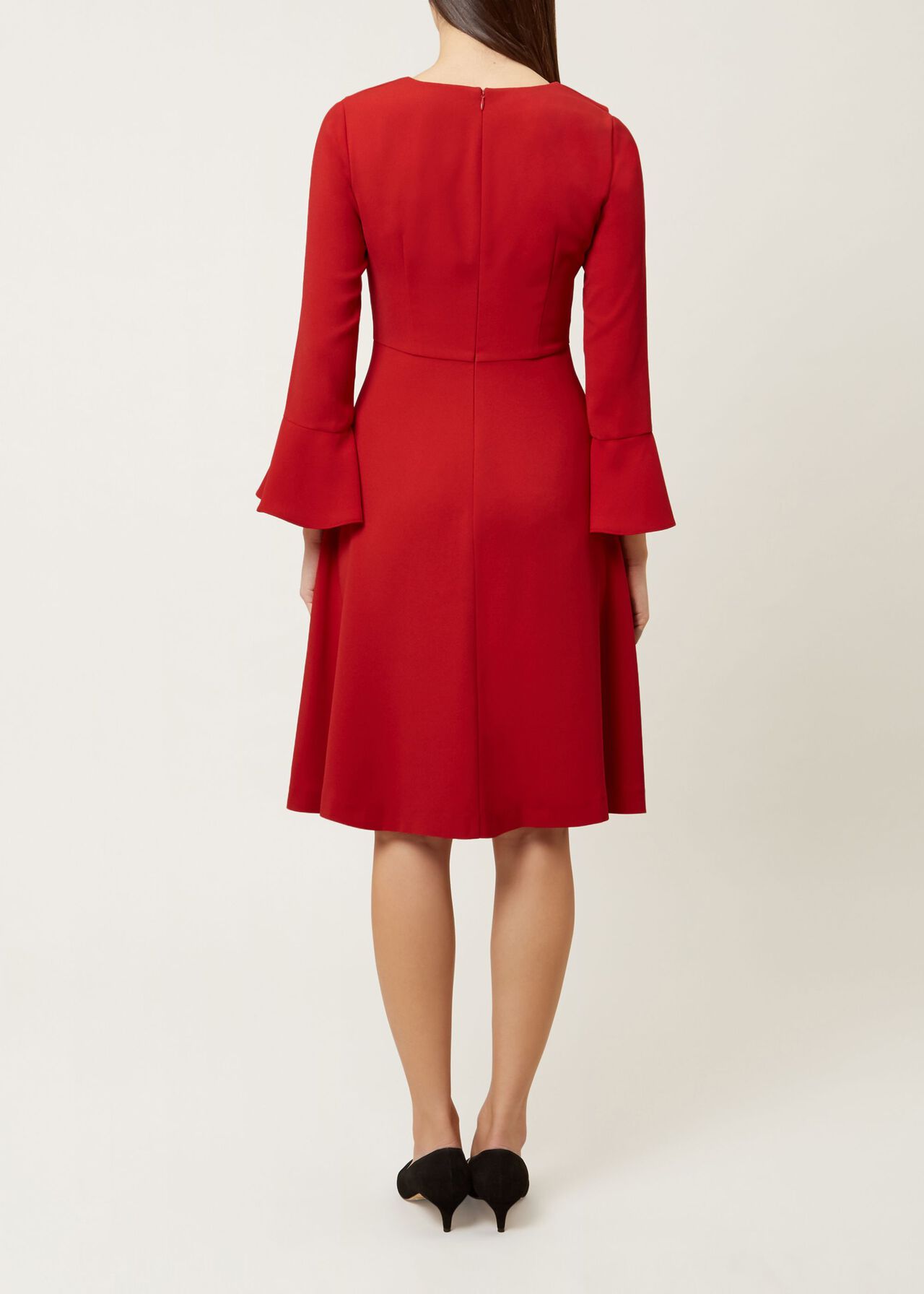 Leela Dress, Red, hi-res