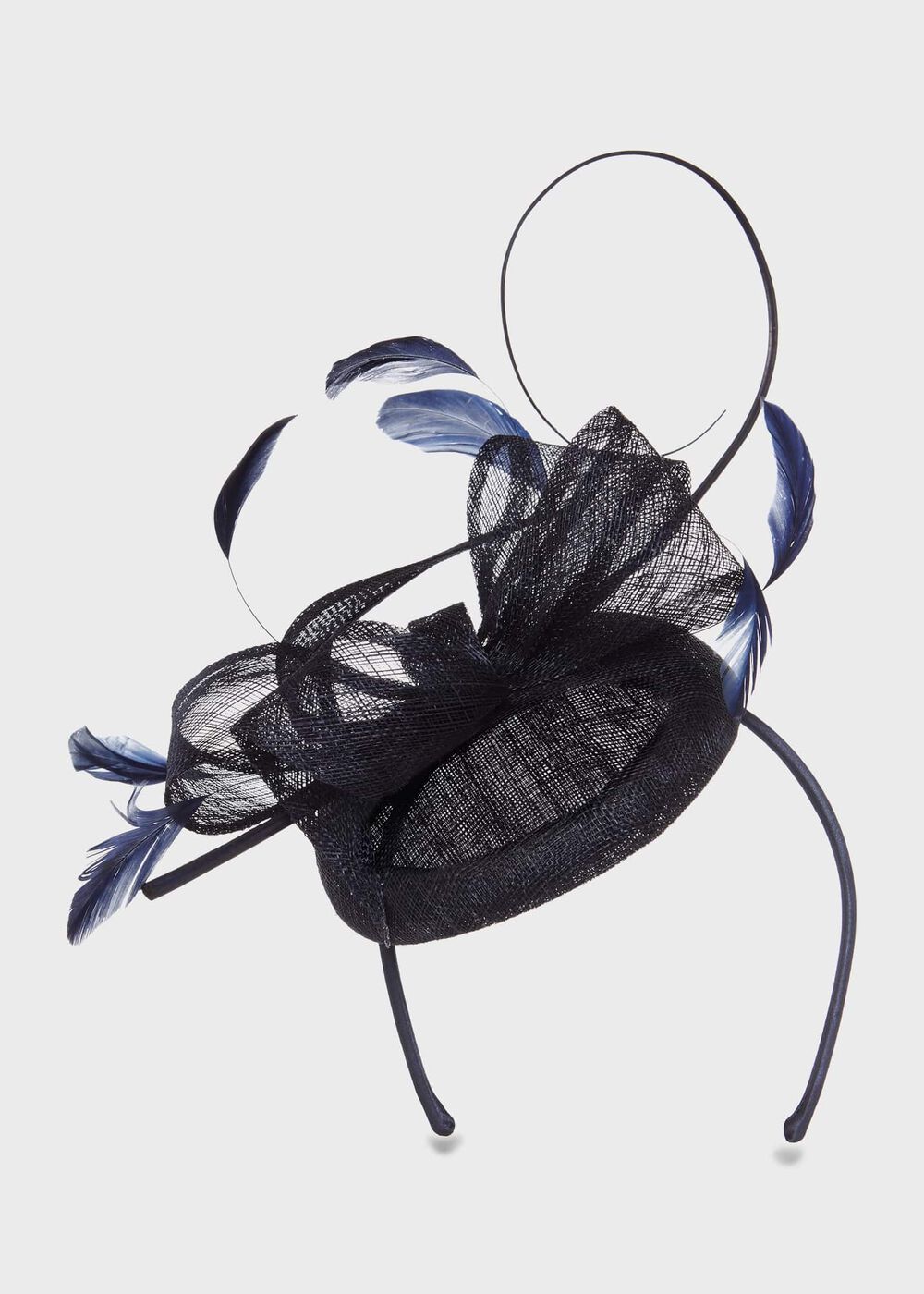 Alya Fascinator, Midnight, hi-res