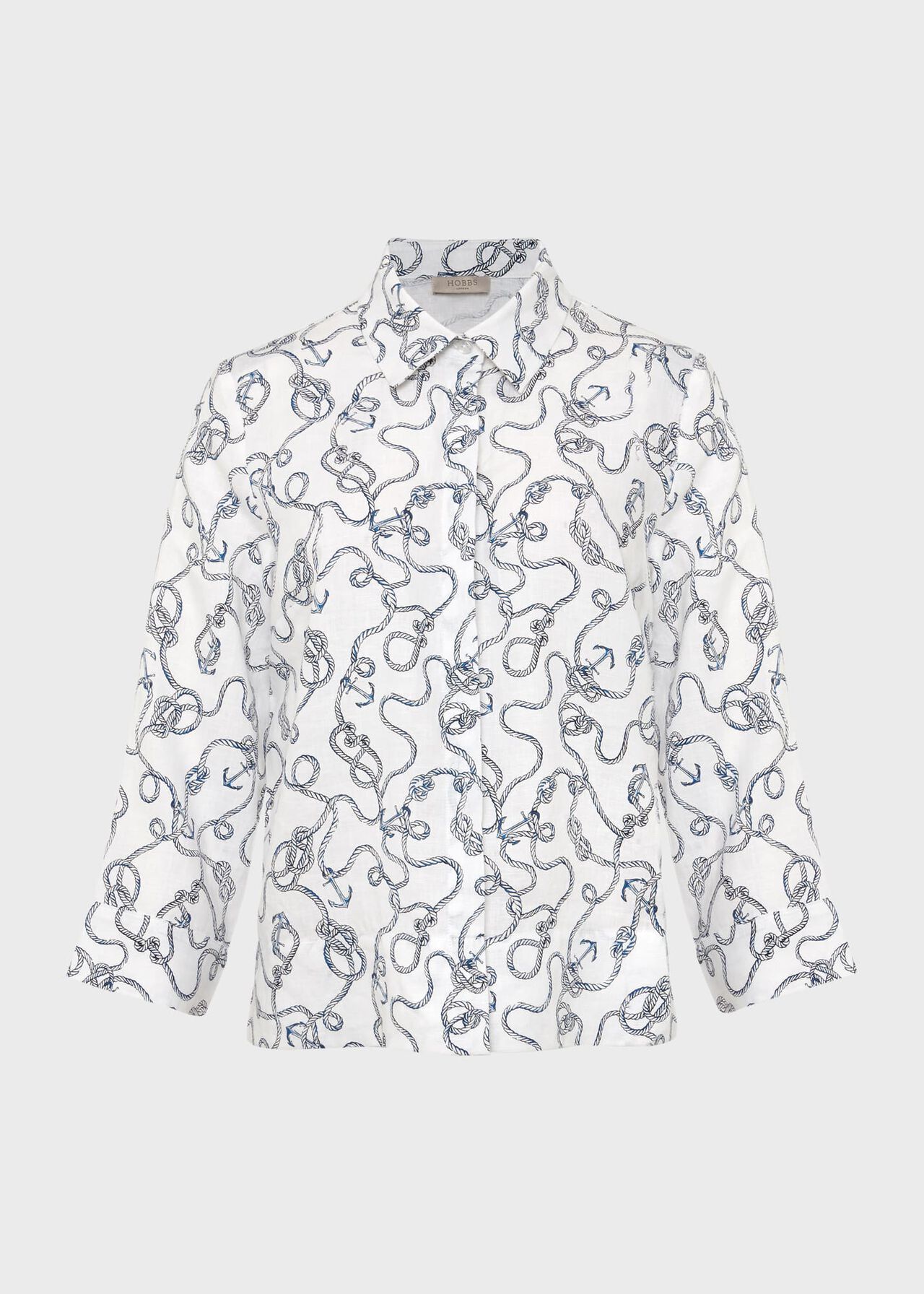 Nita Shirt, Ivory Multi, hi-res