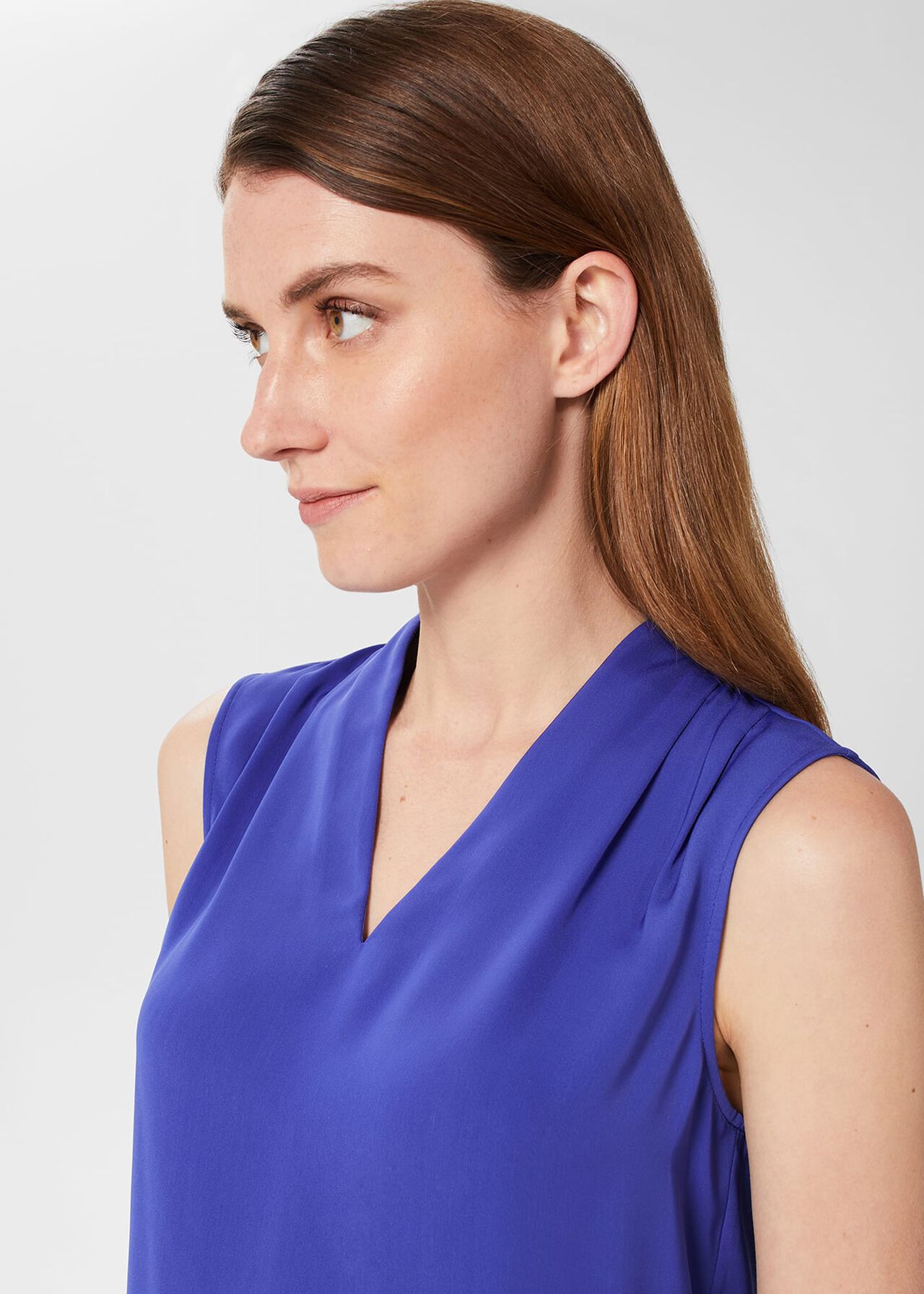Nina Blouse, Cobalt Blue, hi-res