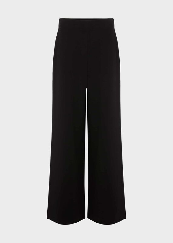Petite Pippa Jersey Wide Leg Trousers