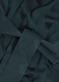 Loren Jacquard Dress, Evergreen, hi-res